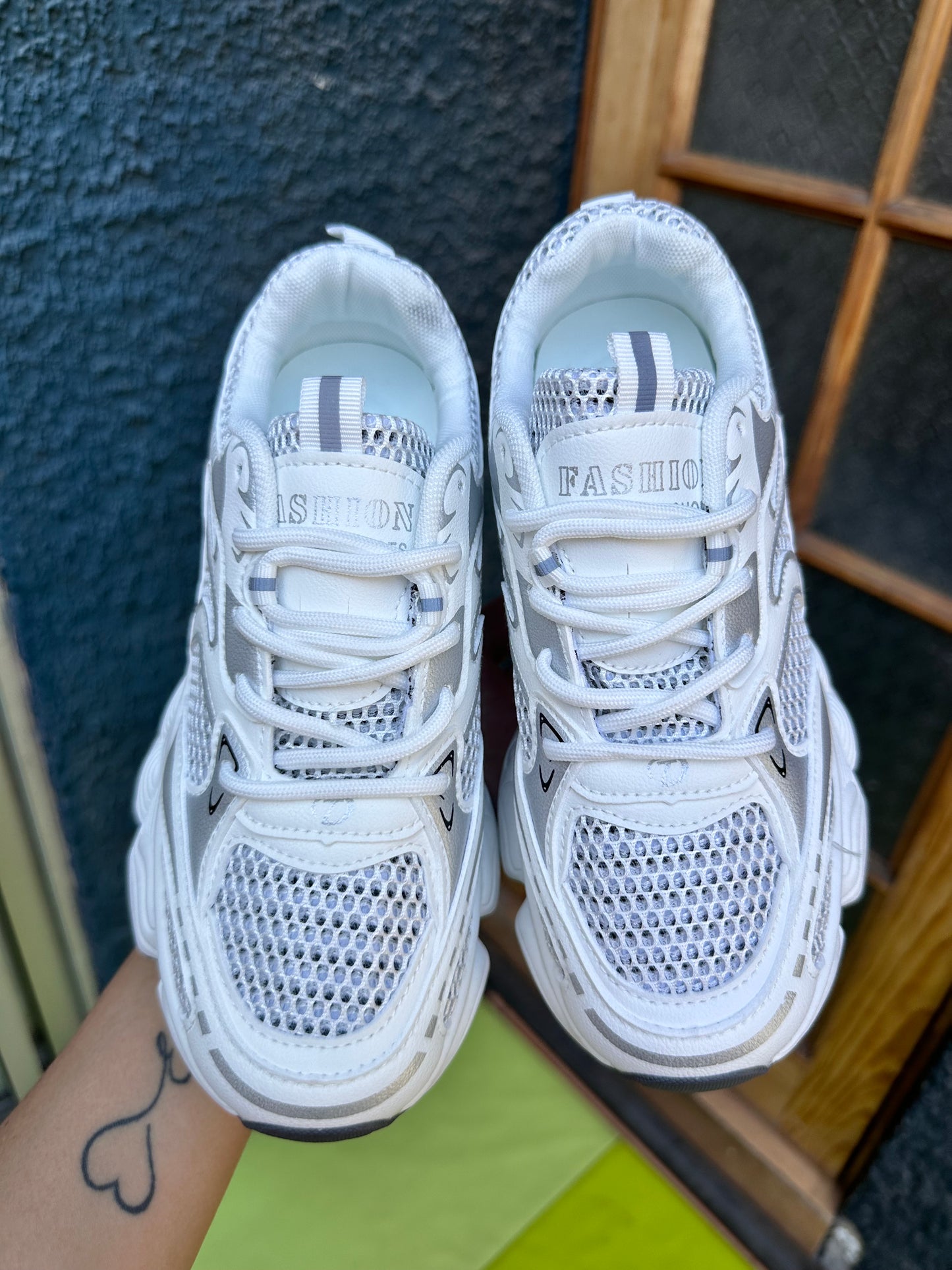 ZAPATILLAS TRANSPIRABLES💦 WHITE🤍ANTI SUDOR