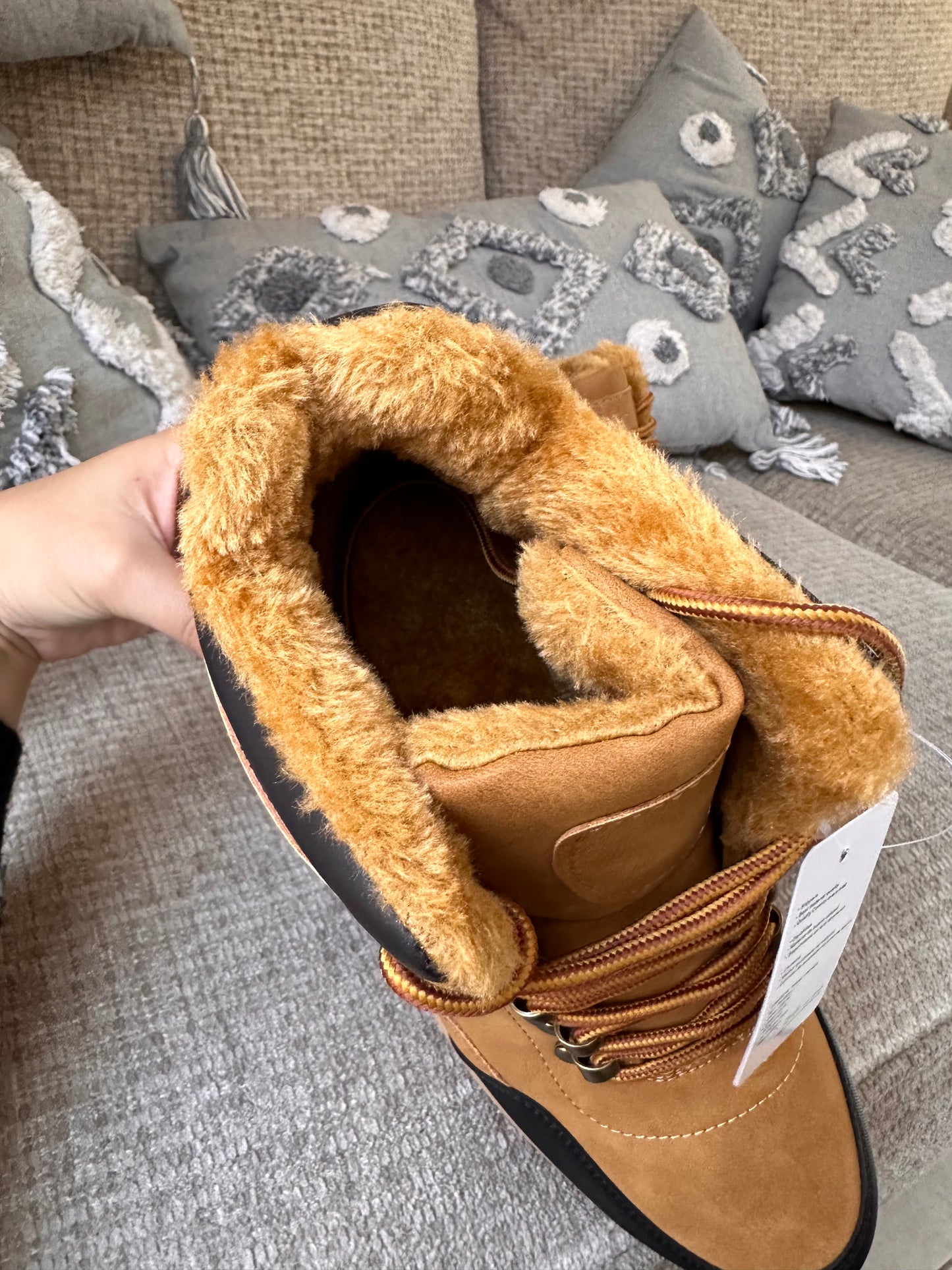 BOTINES CON CHIPORRO HOMBRE🧔🏻♂️ CAFÉ