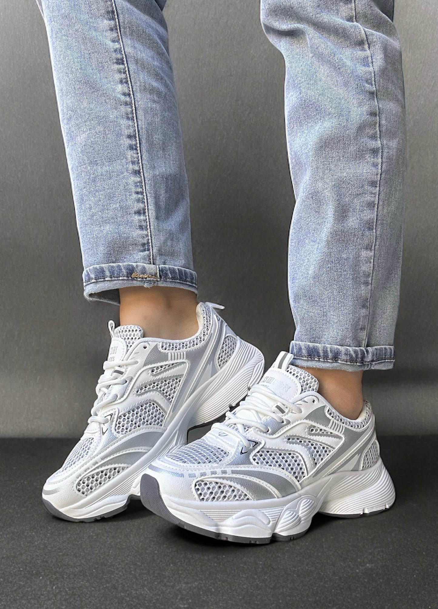 ZAPATILLAS TRANSPIRABLES💦 WHITE🤍ANTI SUDOR