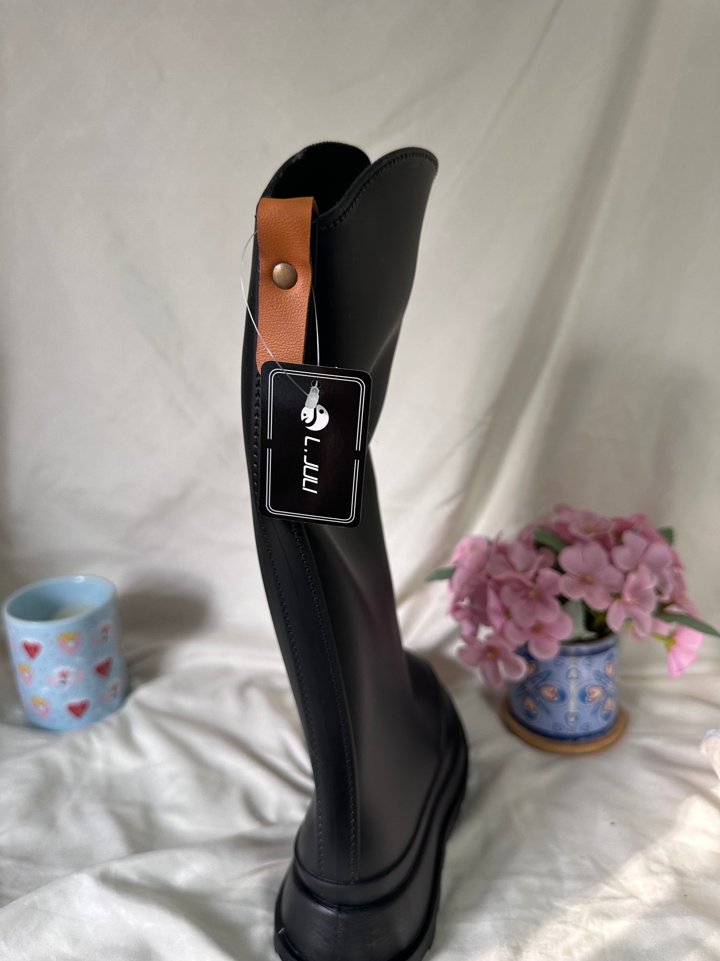 BOTAS DE AGUA CON CHIPORRO DESMONTABLE💦👢Black🖤