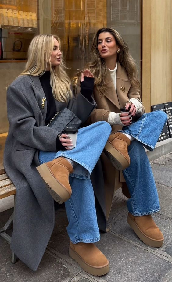 BOTAS TIPO UGG (Camel)