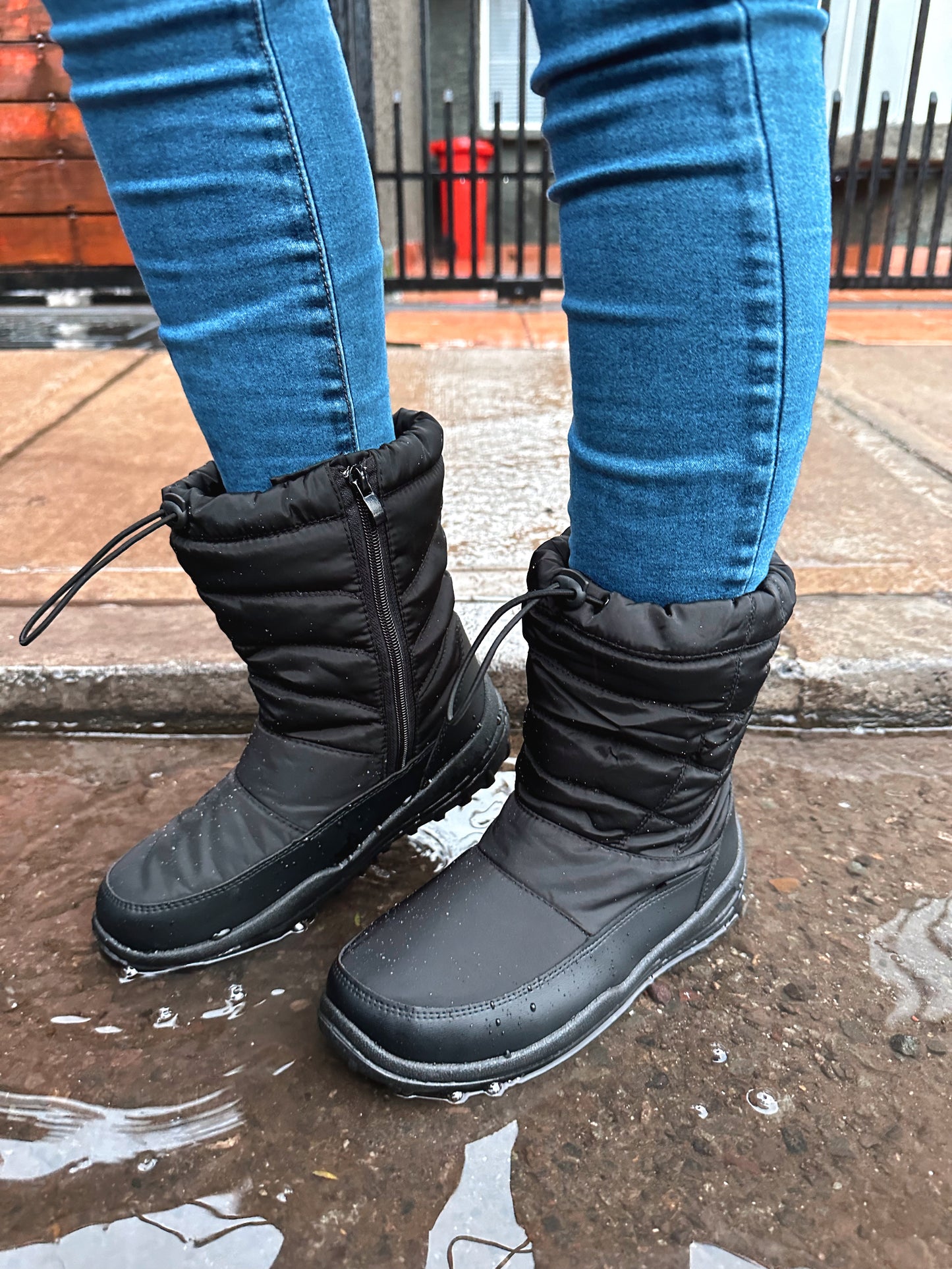 BOTITAS IMPERMEABLES DE INVIERNO CON CHIPORRO🌧️🌡️