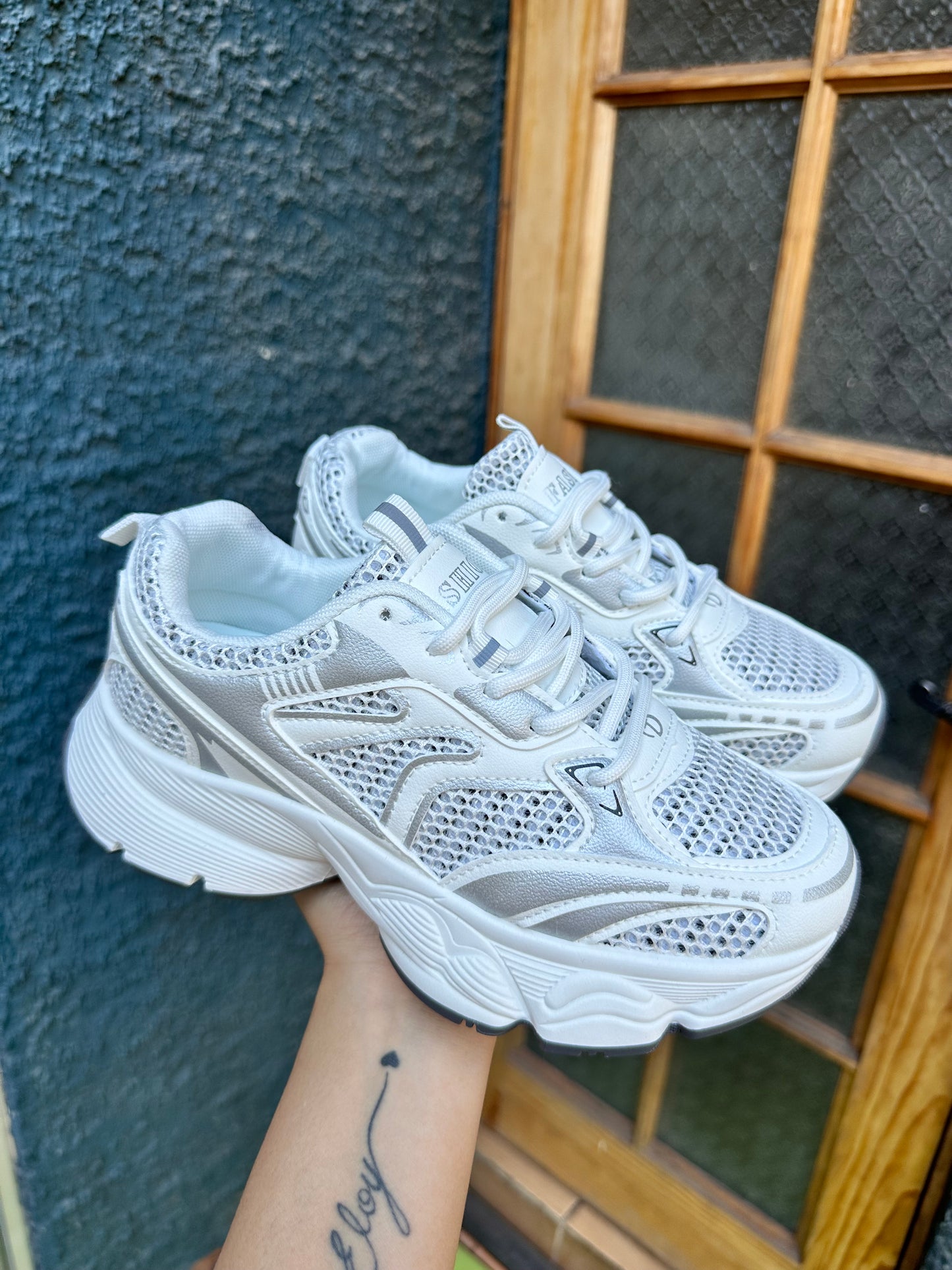 ZAPATILLAS TRANSPIRABLES💦 WHITE🤍ANTI SUDOR