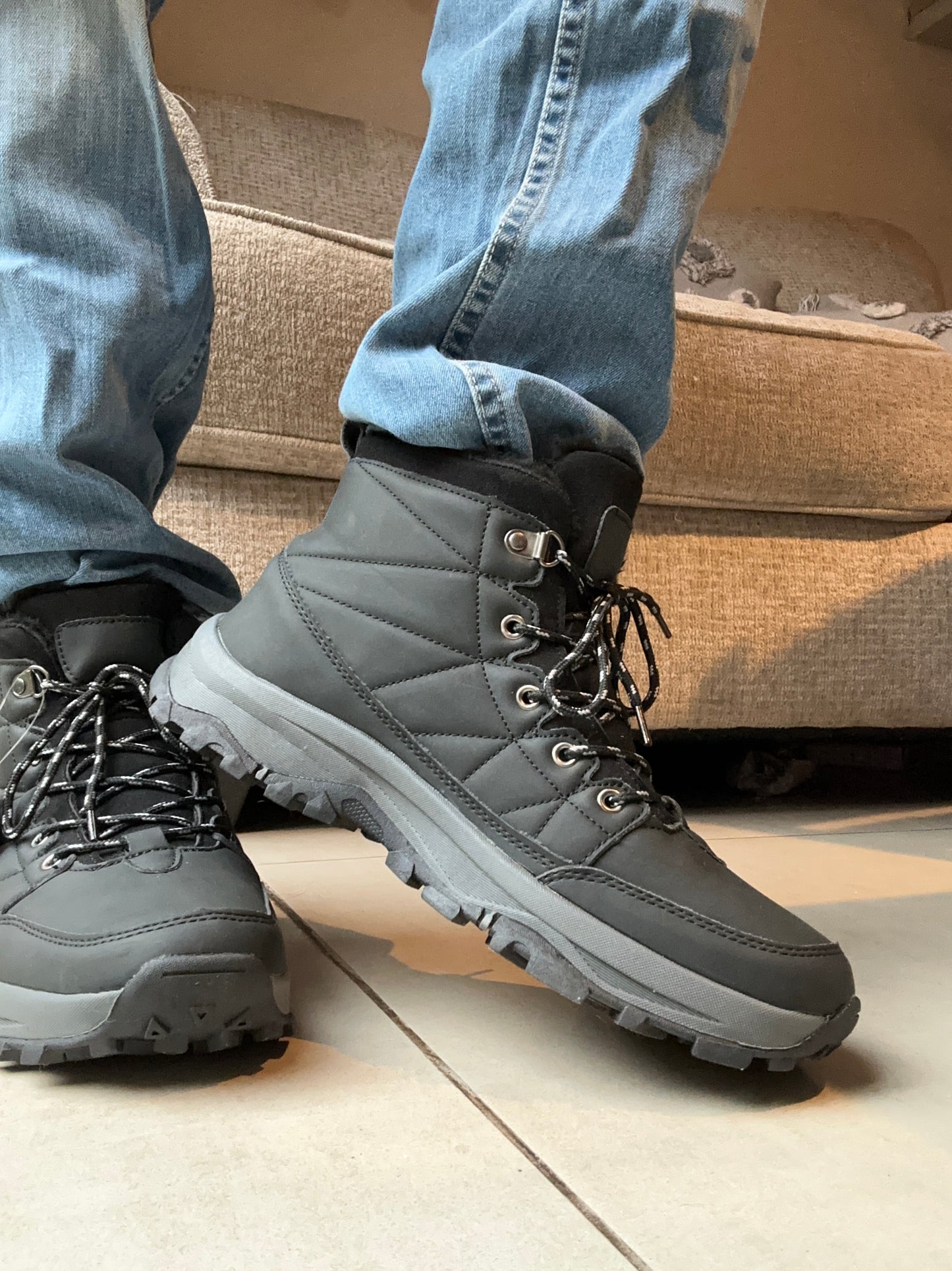 IMPERMEABLES CON CHIPORRO HOMBRE BLACK🧔🏻♂️