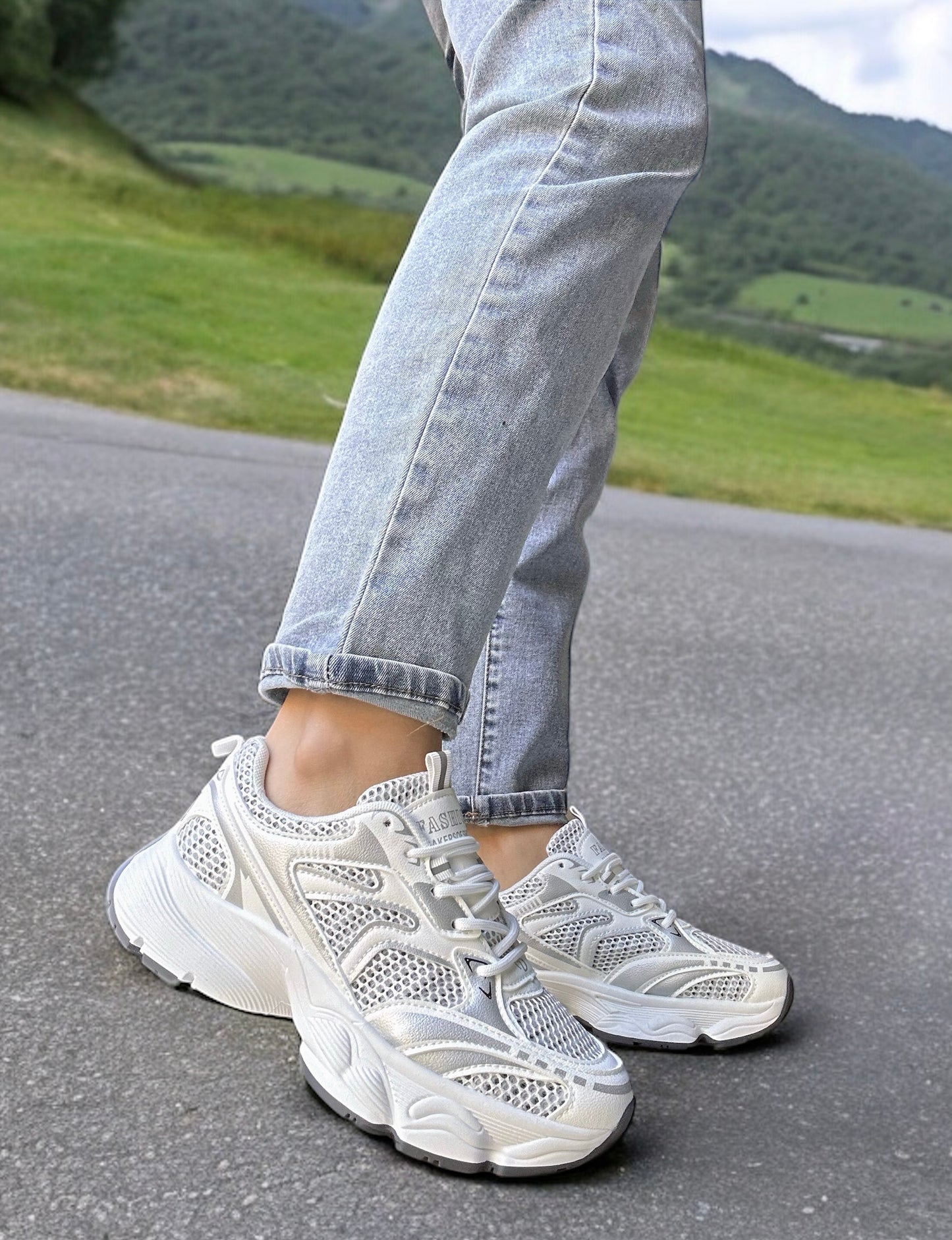 ZAPATILLAS TRANSPIRABLES💦 WHITE🤍ANTI SUDOR