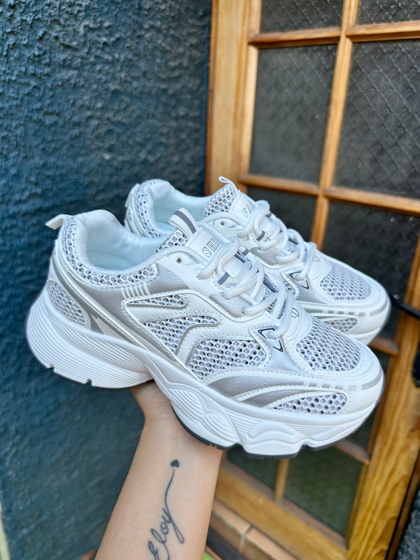 ZAPATILLAS TRANSPIRABLES💦 WHITE🤍ANTI SUDOR