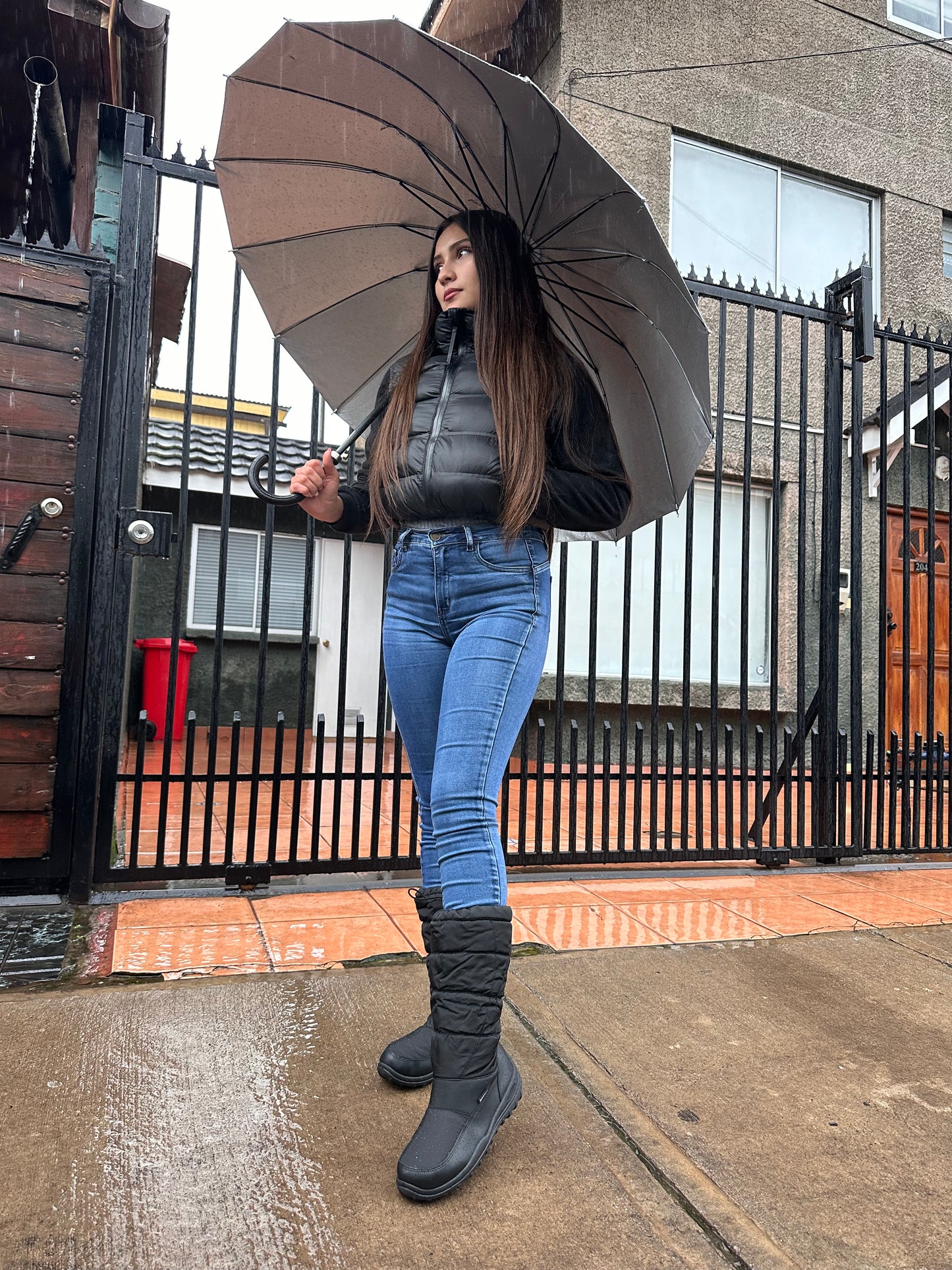 BOTITAS LARGAS IMPERMEABLES ANTIDESLIZANTE❄️ (Con chiporro)