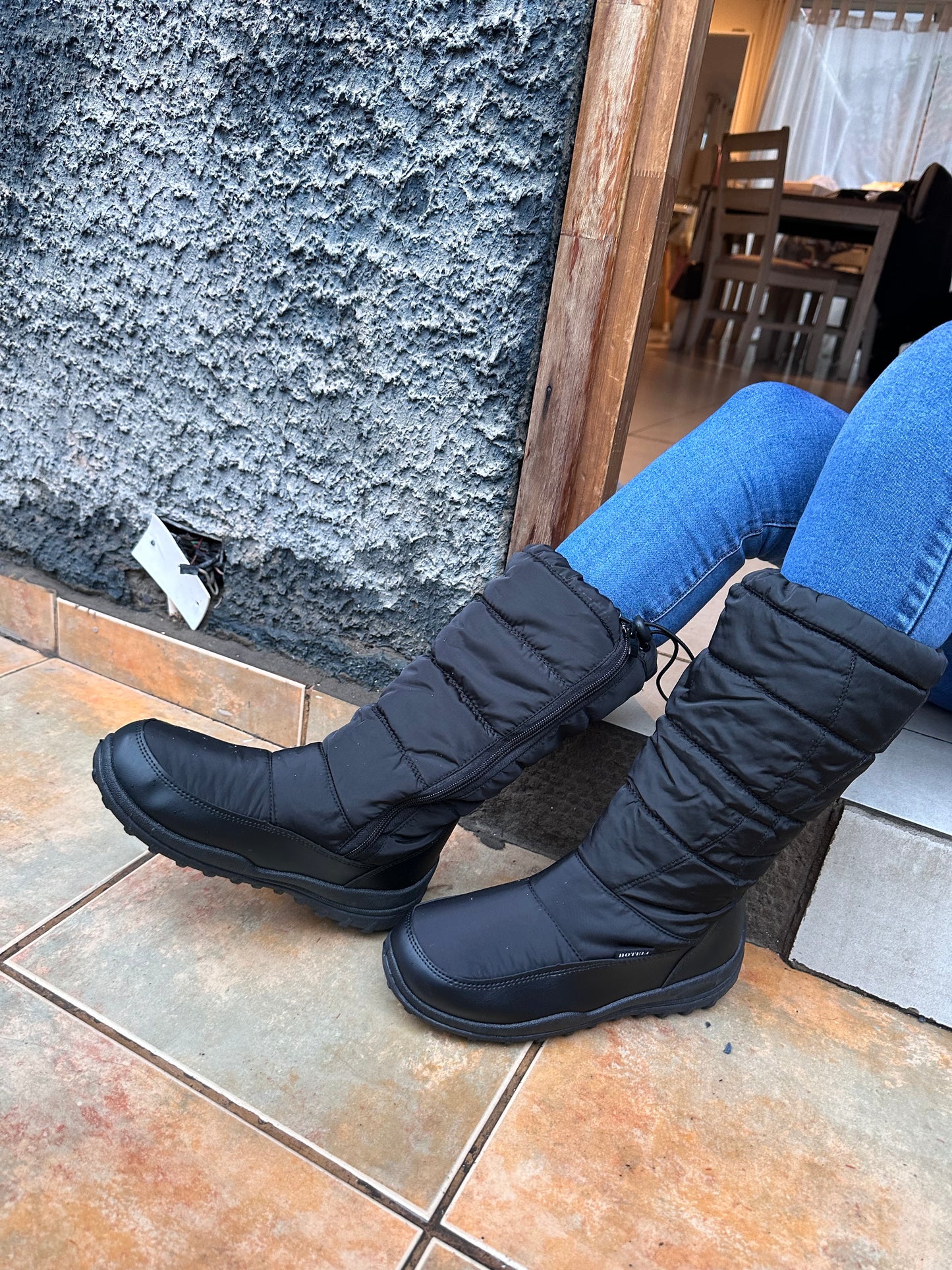 BOTITAS LARGAS IMPERMEABLES ANTIDESLIZANTE❄️ (Con chiporro)