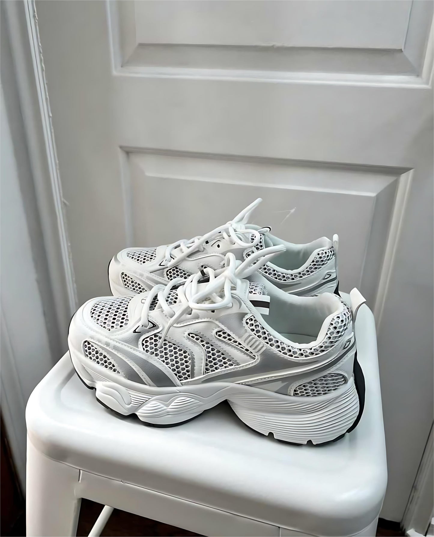 ZAPATILLAS TRANSPIRABLES💦 WHITE🤍ANTI SUDOR