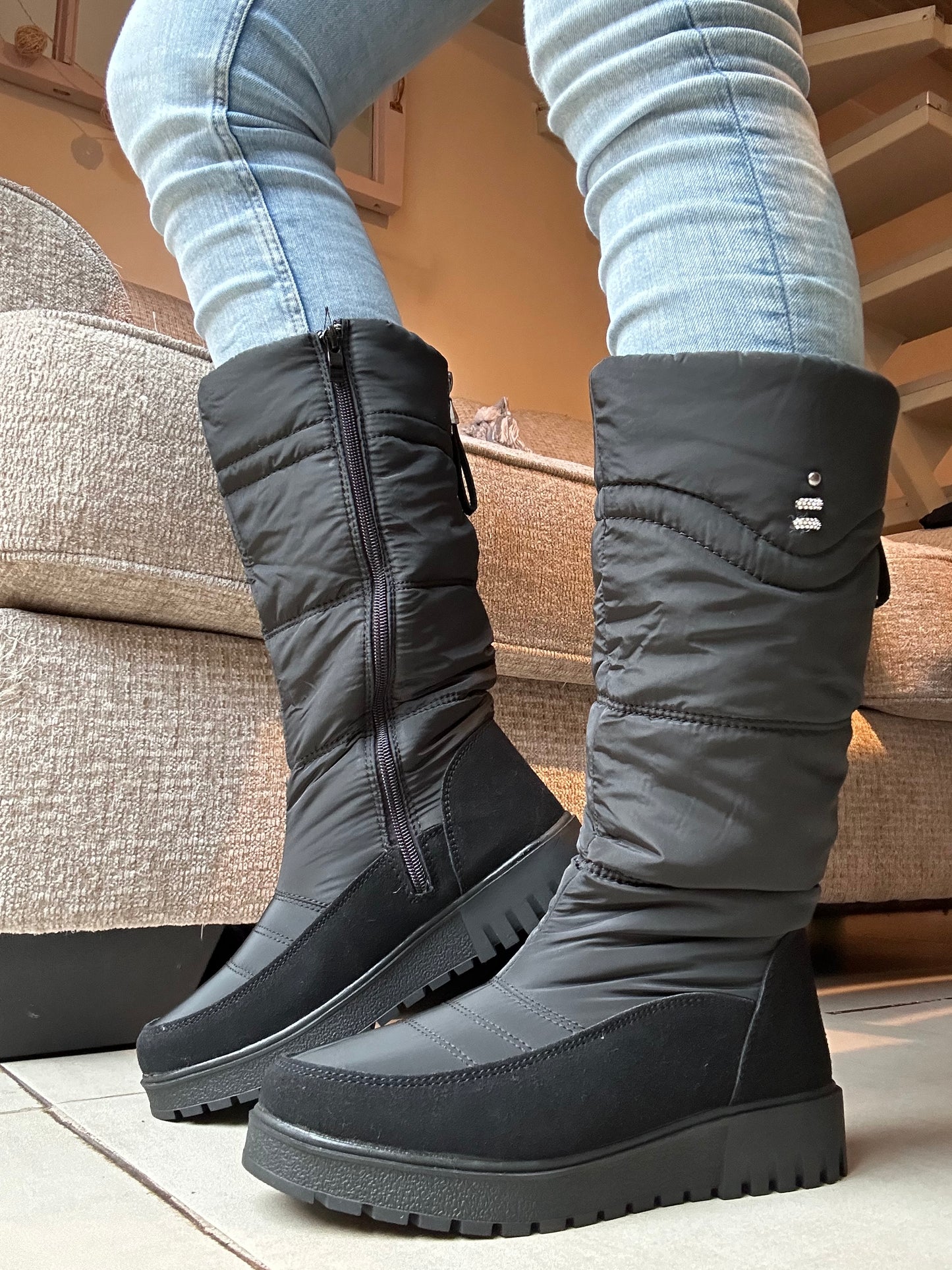 BOTITAS LARGAS IMPERMEABLES CON CHIPORRO🌧️