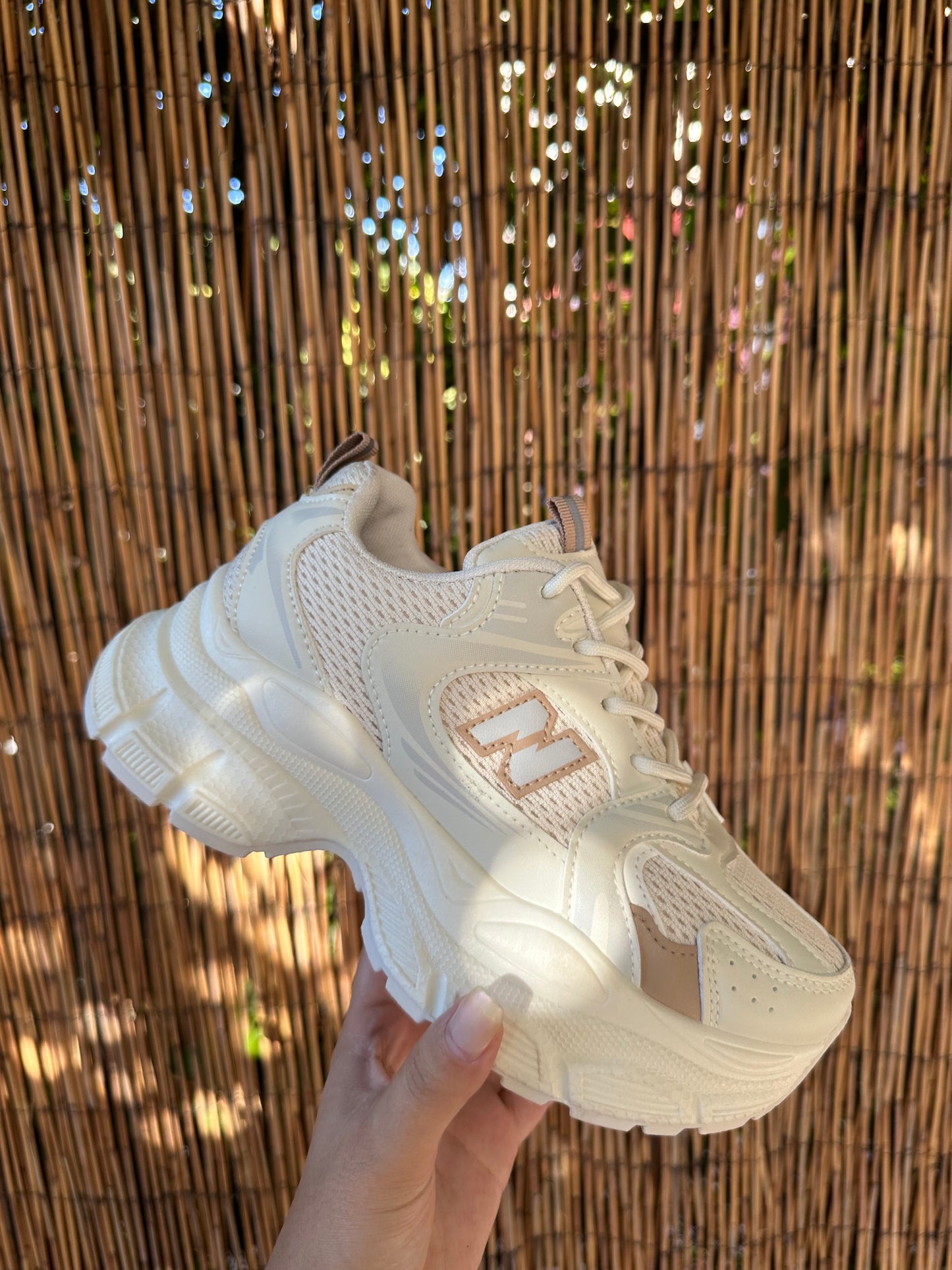 ZAPATILLAS PLATAFORM BEIGE