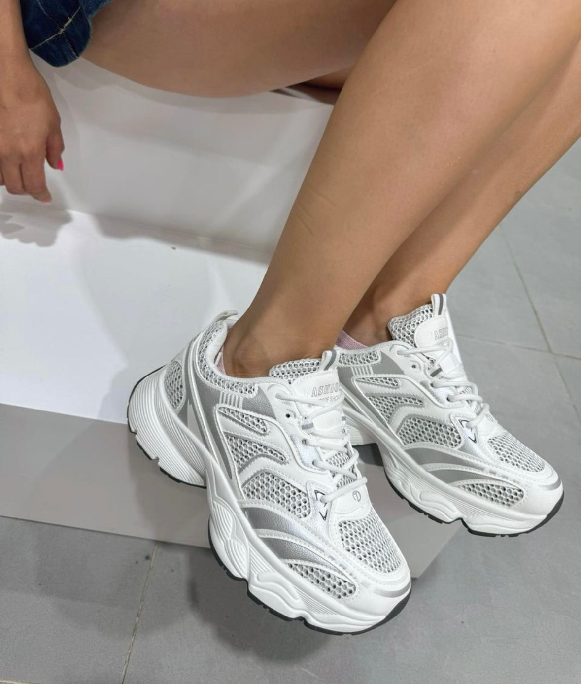 ZAPATILLAS TRANSPIRABLES💦 WHITE🤍ANTI SUDOR