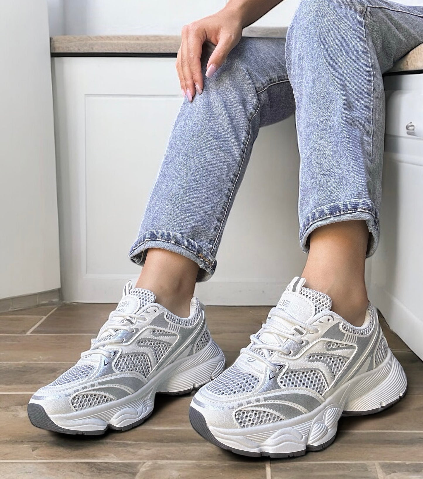 ZAPATILLAS TRANSPIRABLES💦 WHITE🤍ANTI SUDOR