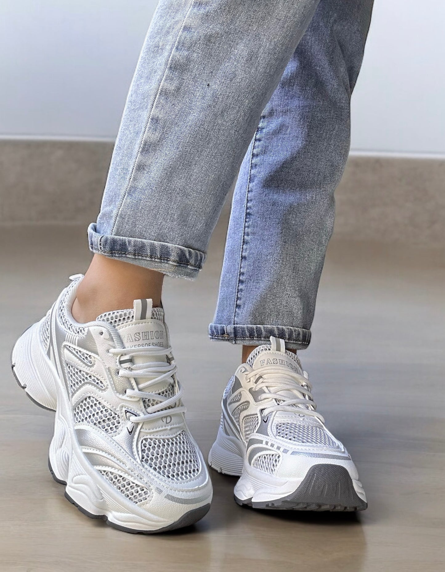 ZAPATILLAS TRANSPIRABLES💦 WHITE🤍ANTI SUDOR