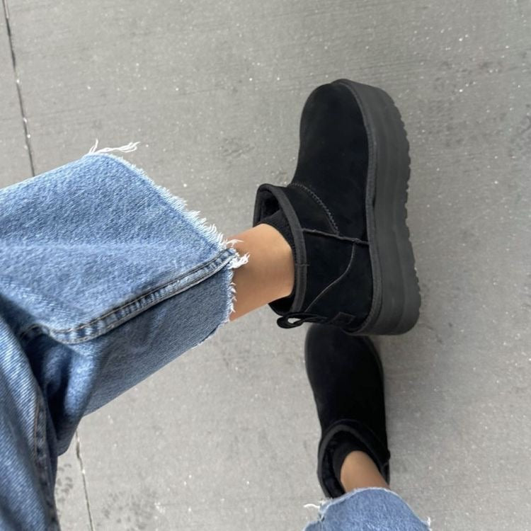 BOTAS TIPO UGG (Negro)