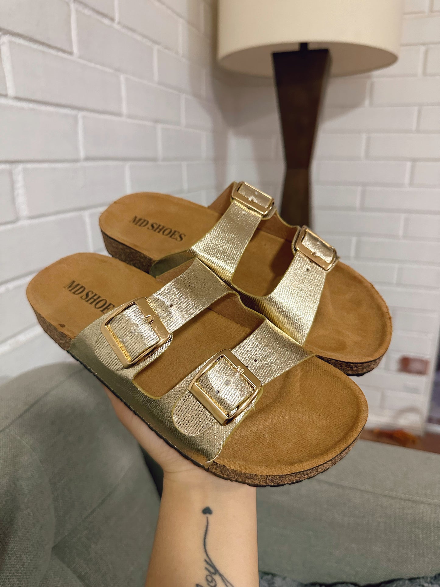 SANDALIAS GOLD🌟