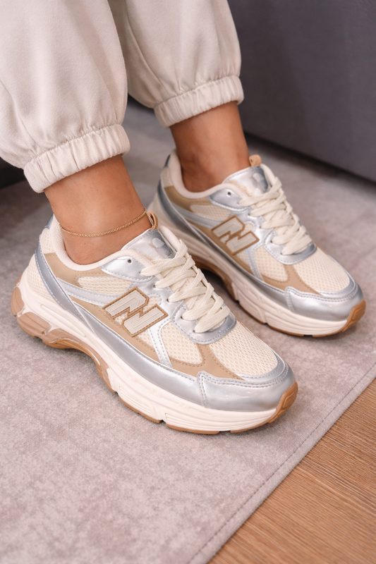 ZAPATILLAS ESTILO NEW BALANCE NUDE🤎