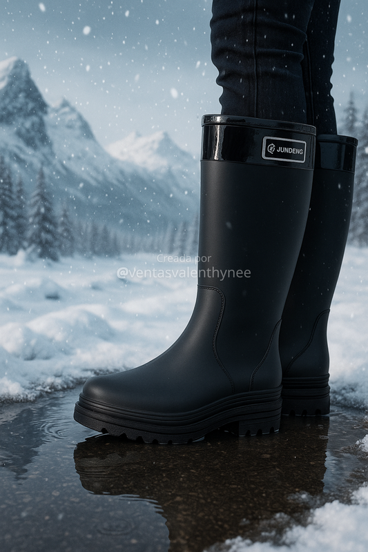 BOTAS DE AGUA FLEXIBLES Y ANTIDESLIZANTE👢(Black)