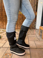 BOTAS DE AGUA 💦 AJUSTABLES Y SUELA ANTIDESLIZANTE (Acolchada) Black