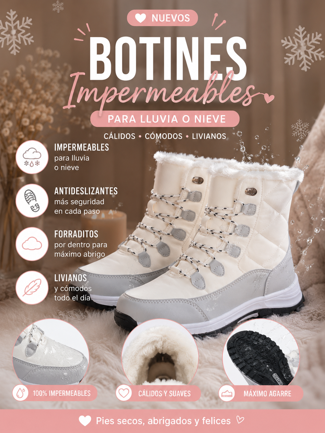 IMPERMEABLES NEVADA ☃️(White)