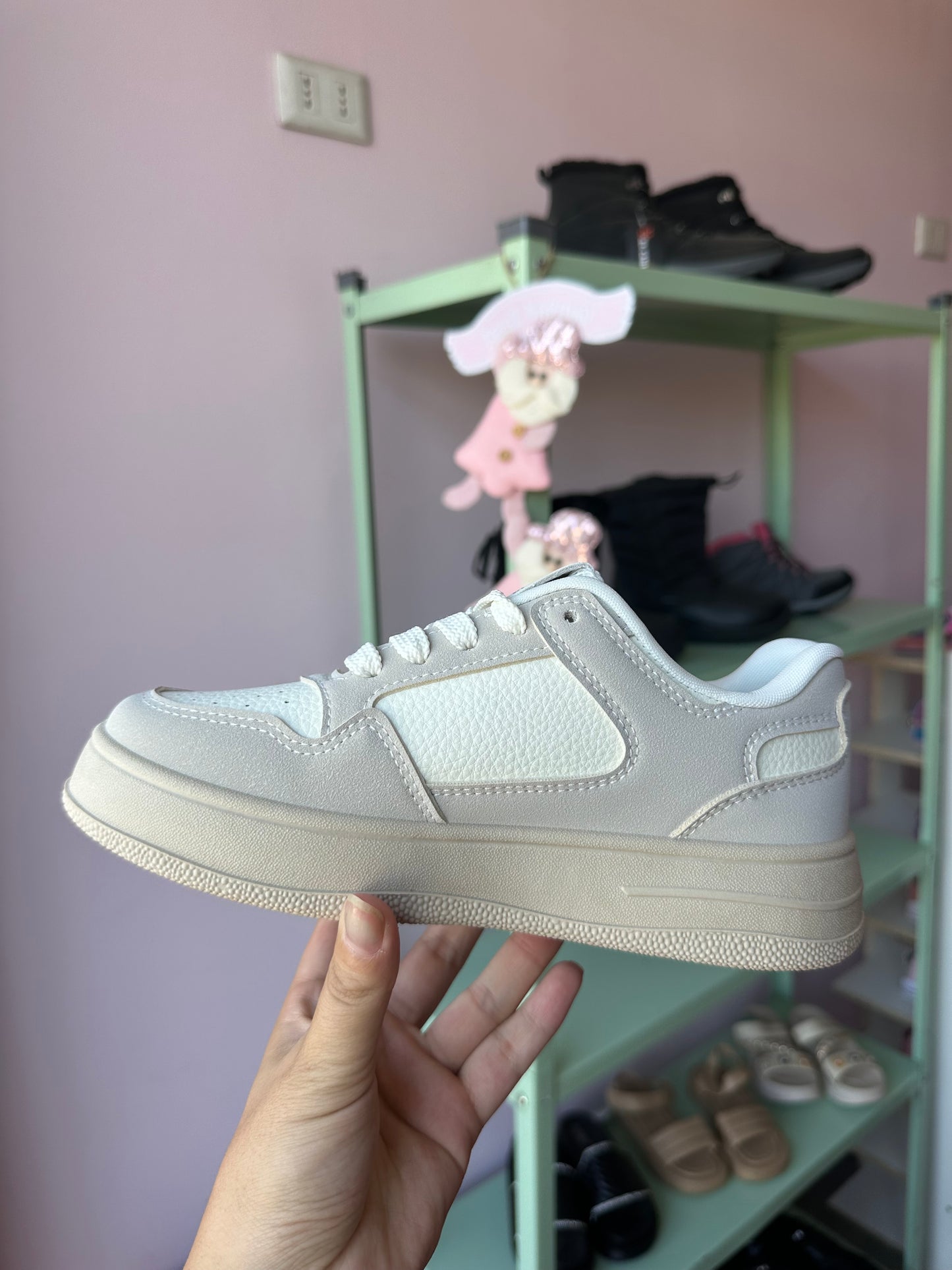 SNEAKERS GREY BEIGE