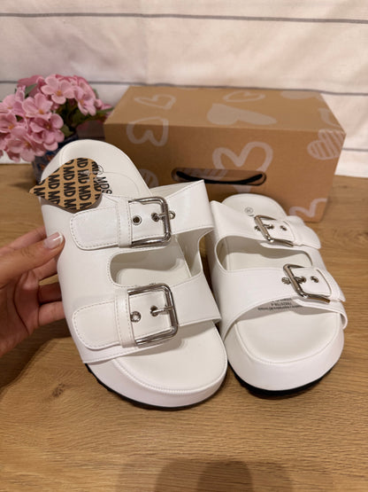 SANDALIAS AMANDA WHITE