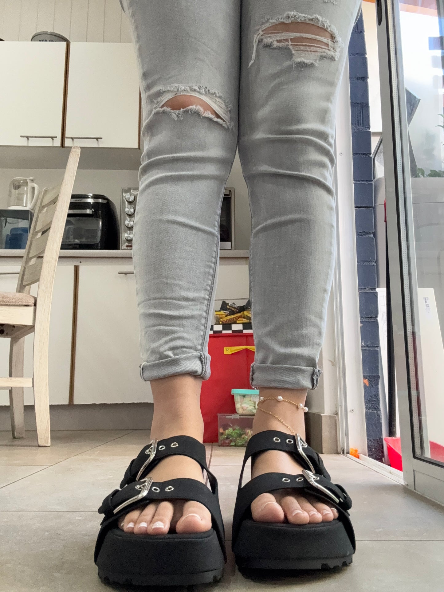SANDALIAS AMANDA BLACK