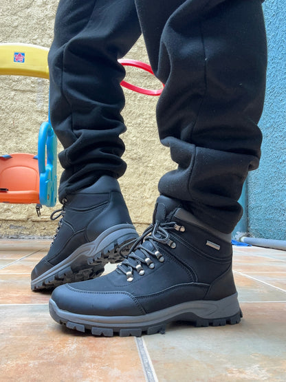 BOTINES CON CHIPORRO HOMBRE🧔🏻‍♂️BLACK