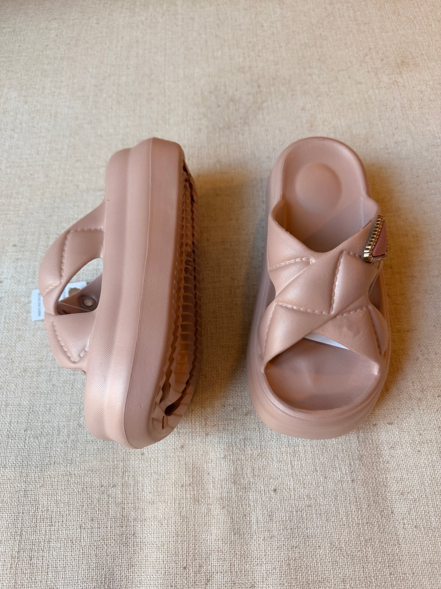 SANDALIAS PLAYA PLATAFORMA🏖️(Rosado)