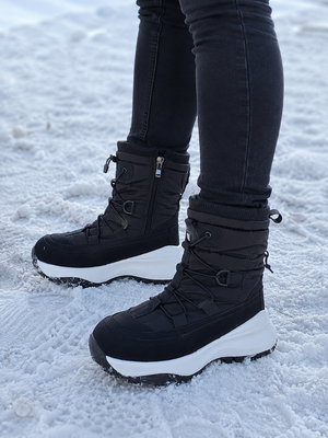 IMPERMEABLES ALASKA (Con chiporro) Para climas extremos⛈️ (Negro)