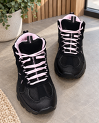 Botines Montaña Trekking acolchados y anti sudor (Black)⛰️🖤