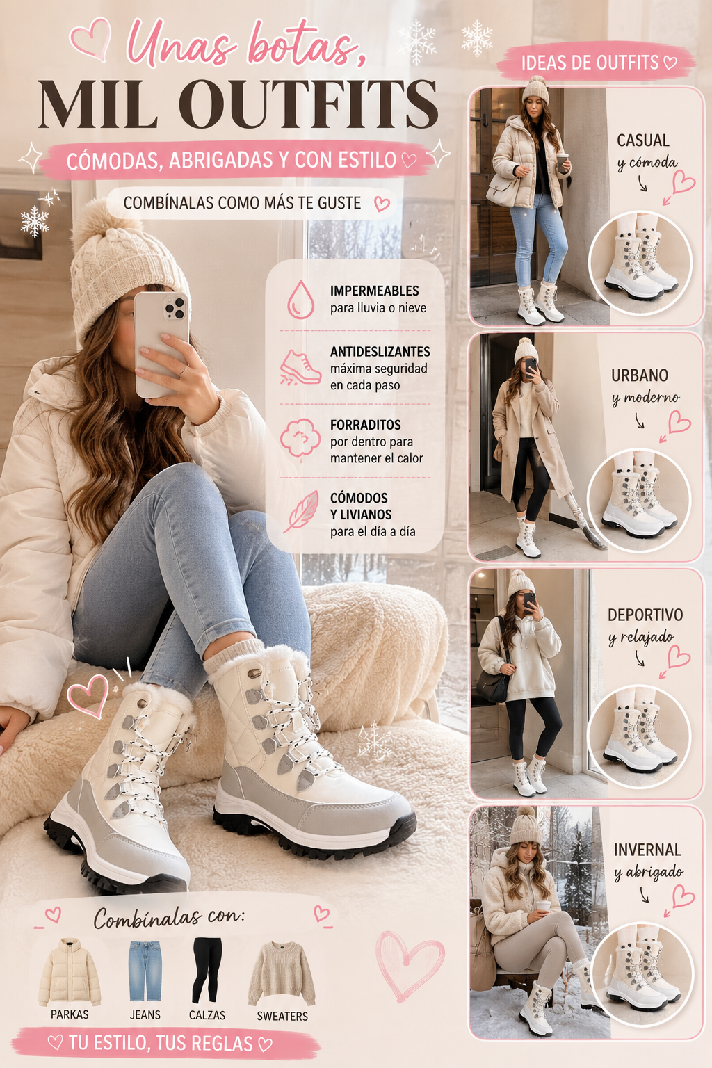 IMPERMEABLES NEVADA ☃️(White)