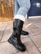 BOTAS DE AGUA CON CHIPORRO DESMONTABLE💦👢Black🖤