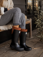 BOTAS DE AGUA ANNIE (Negro)👢🌧️