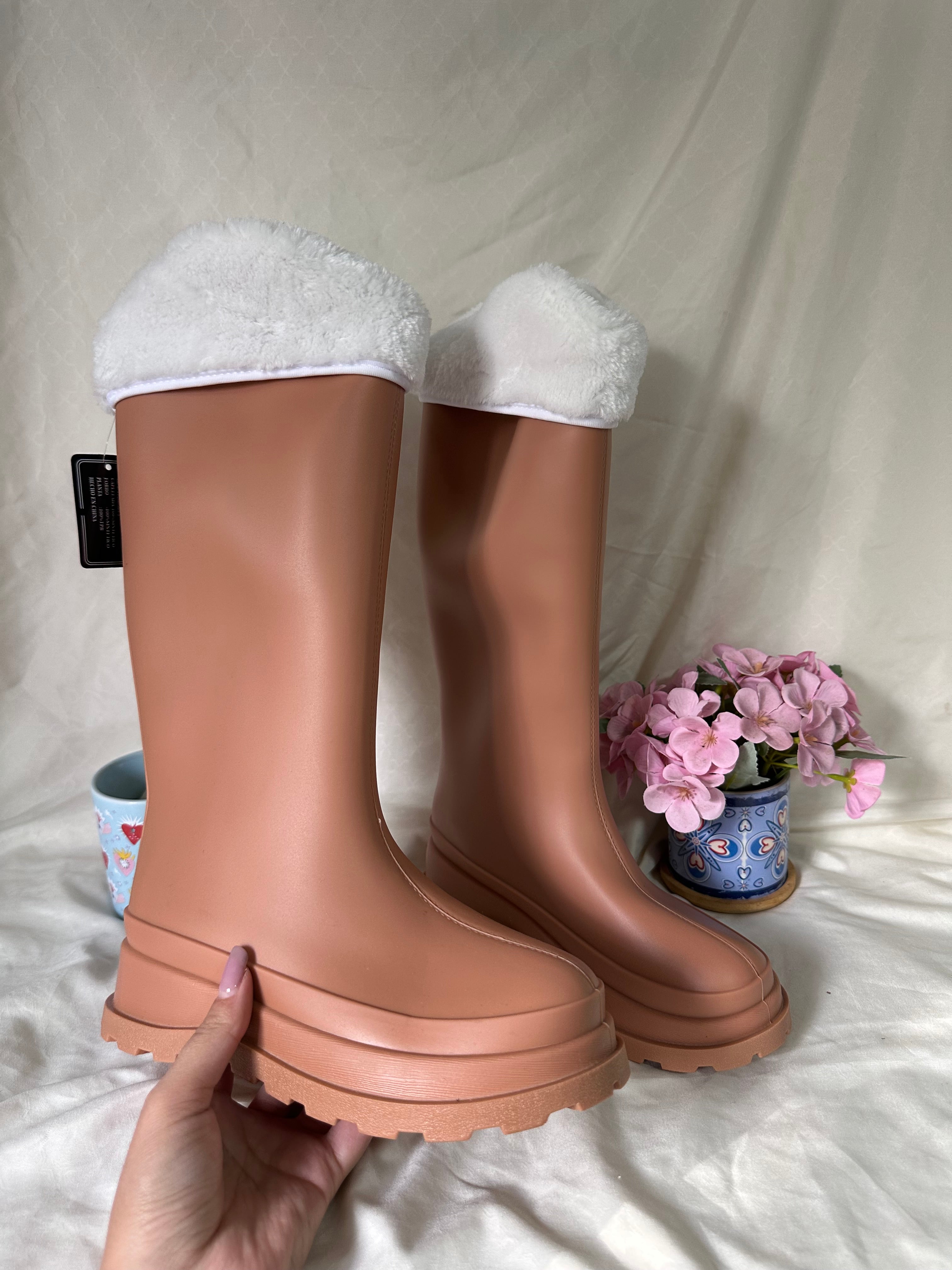 BOTAS DE AGUA CON CHIPORRO👢 (Desmontable)💦 CAFÉ