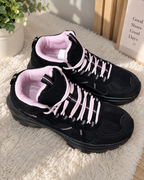 Botines Montaña Trekking acolchados y anti sudor (Black)⛰️🖤