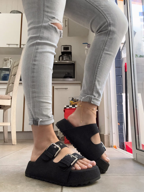 SANDALIAS AMANDA BLACK