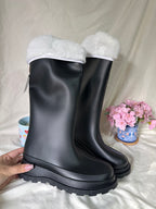 BOTAS DE AGUA CON CHIPORRO DESMONTABLE💦👢Black🖤