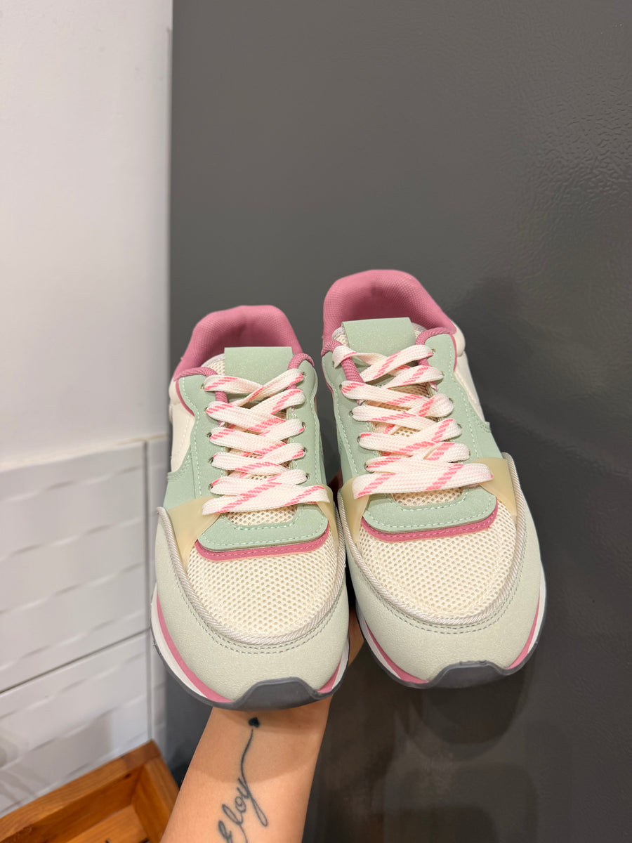 ZAPATILLAS TONOS PASTELES🩷