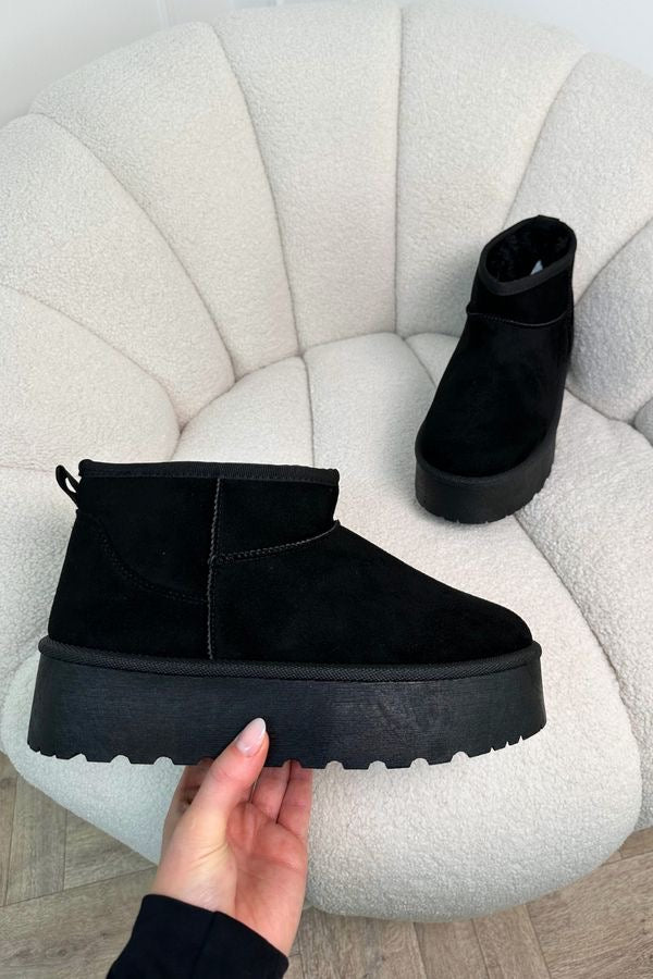 BOTAS TIPO UGG (Negro)