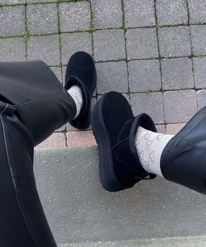 BOTAS TIPO UGG (Negro)