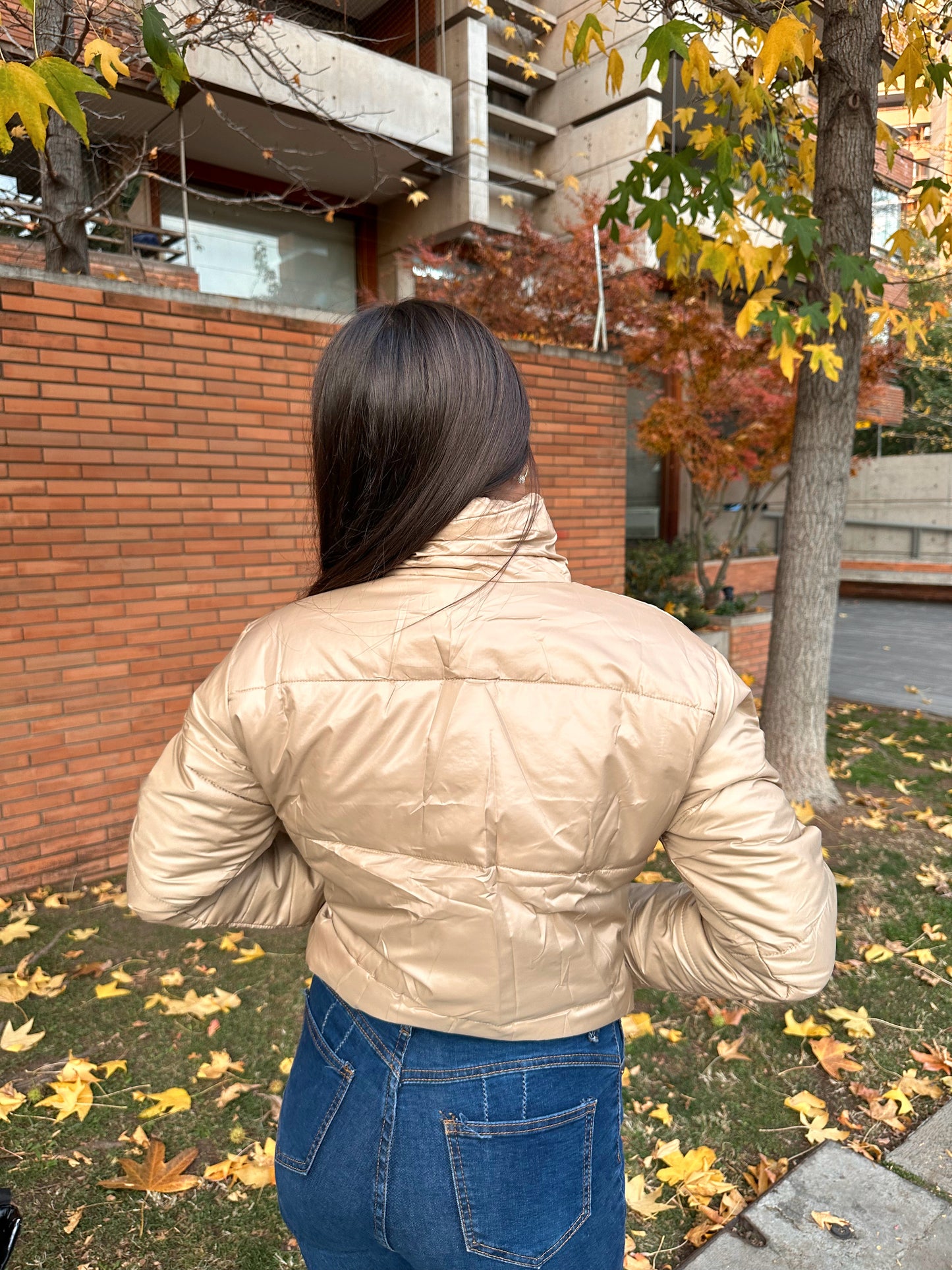 PARKA IMPERMEABLE Y TÉRMICA BEIGE🤎