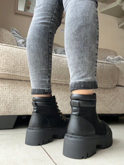 BOTINES ANDREA FORRADOS❄️