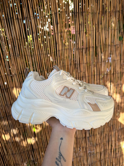 ZAPATILLAS PLATAFORM BEIGE