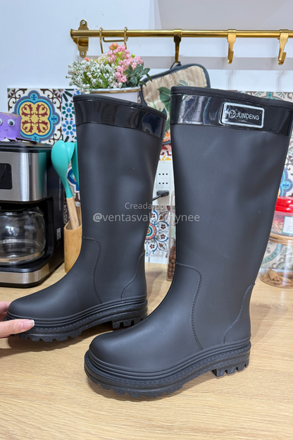 BOTAS DE AGUA FLEXIBLES Y ANTIDESLIZANTE👢(Black)