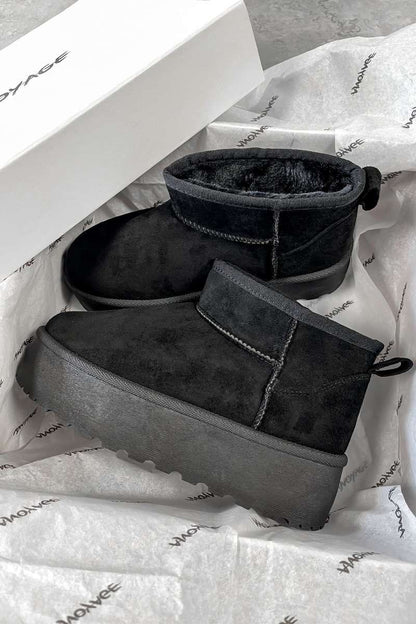 BOTAS TIPO UGG (Negro)