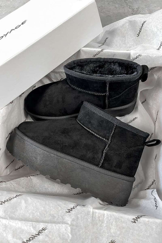 BOTAS TIPO UGG (Negro)