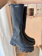 BOTAS LARGAS ECOCUERO FORRADAS EN EL INTERIOR