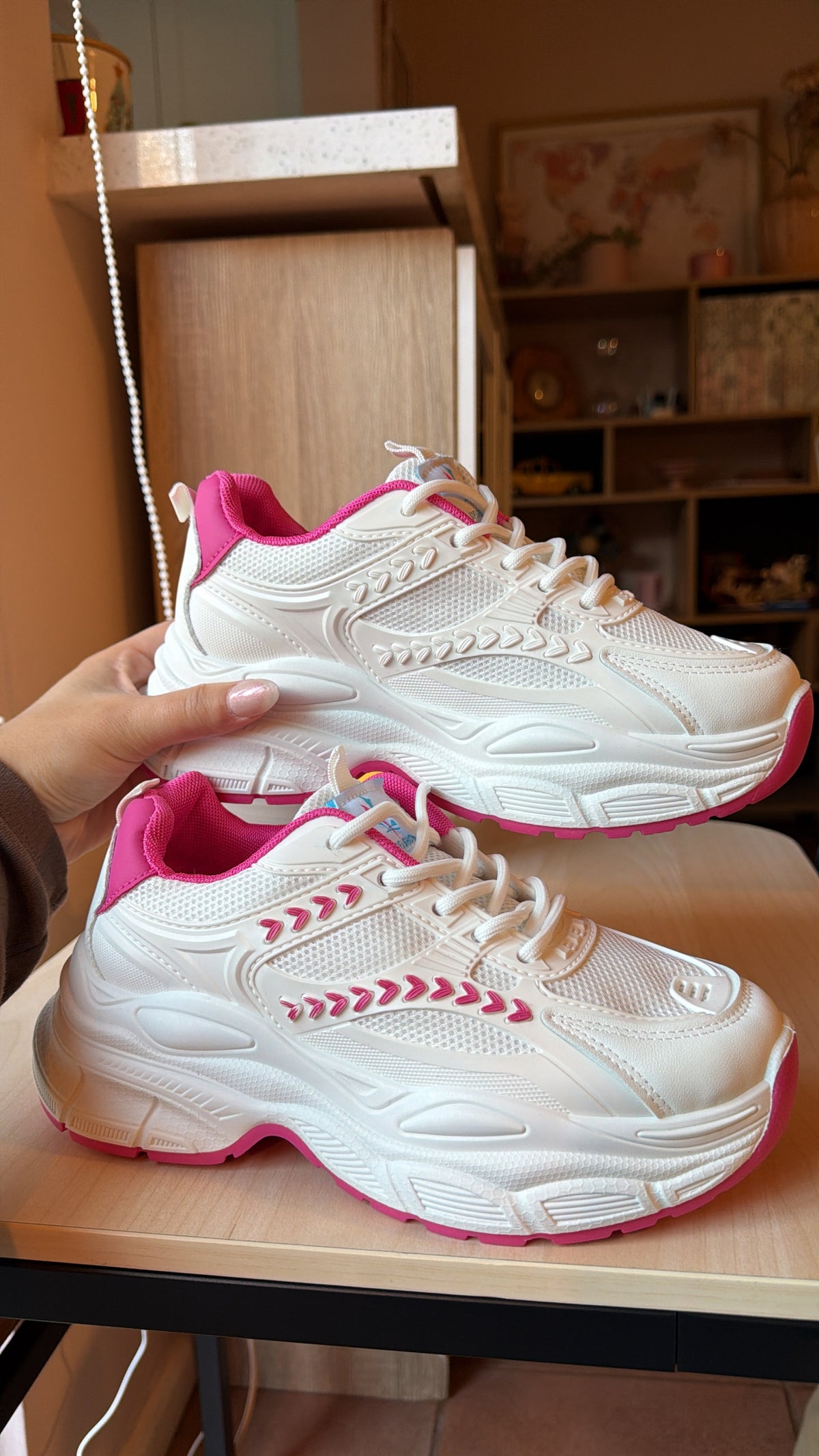 Zapatillas corazón 🩷 (Pink)