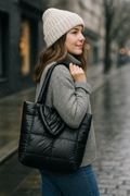 BOLSO IMPERMEABLE 🌧️ TAMAÑO MEDIANO 👜 BLACK